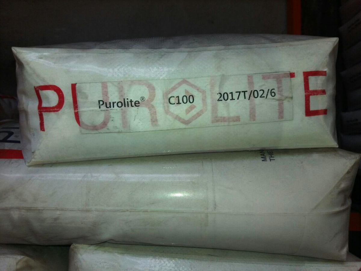 رزین کاتیونی پرولایت مدل PUROLITE C-100 