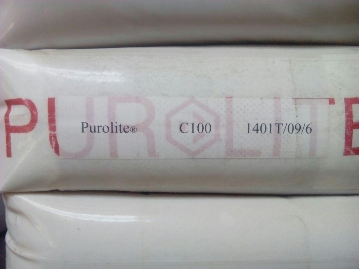 رزین کاتیونی پرولایت مدل PUROLITE C-100 